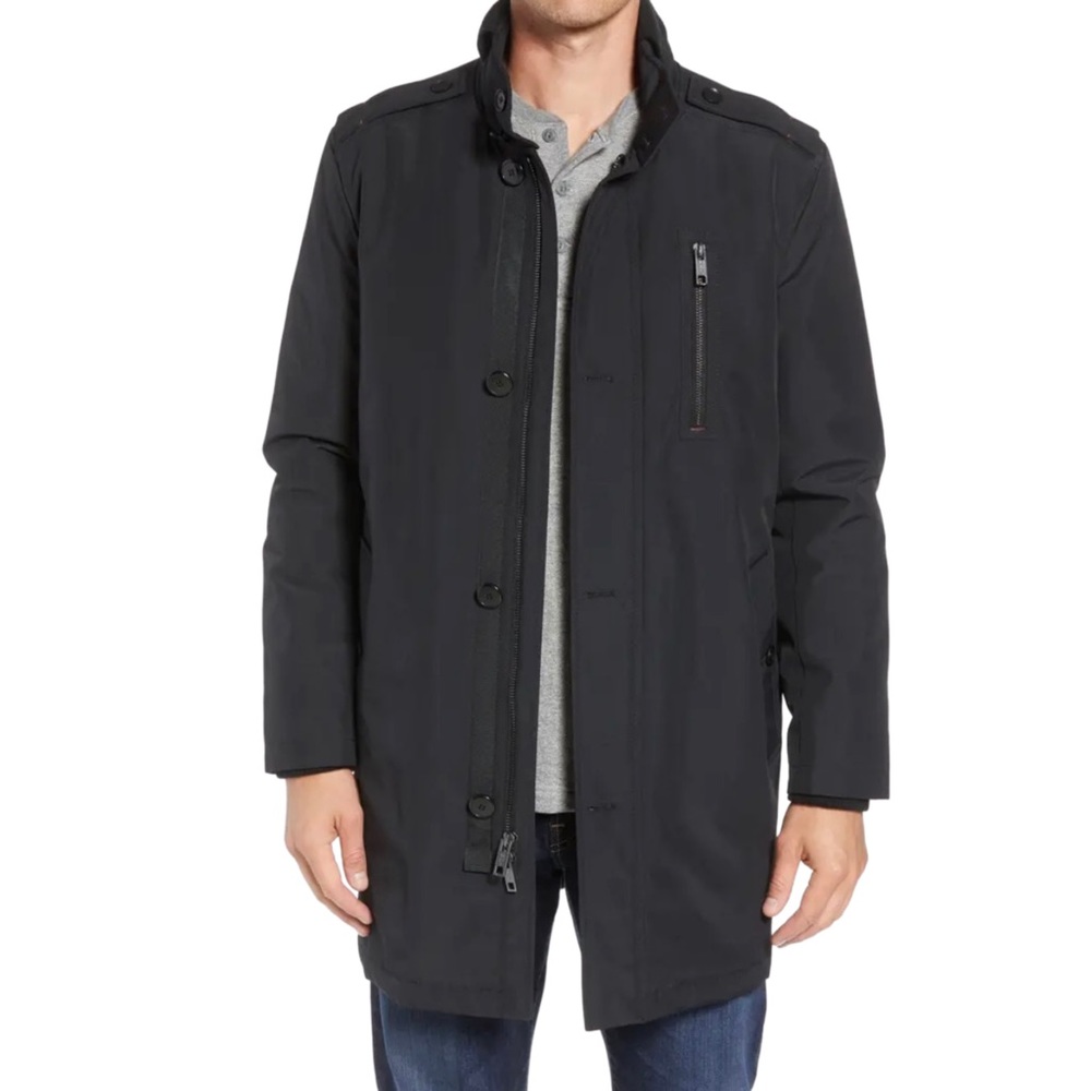 NWOT Marc New York Cullen Oxford Car Coat, Sz XL